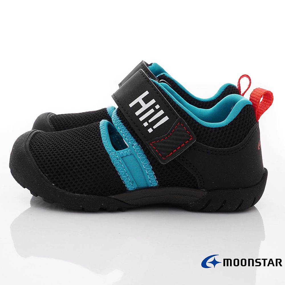 MOONSTAR日本月星 - HI系列休閒機能鞋(中小童段)-黑