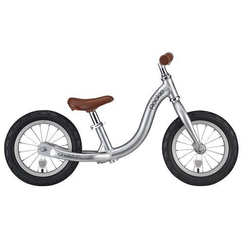 Chelston bikes - Rookie平衡滑步車-閃電銀-平衡滑步車 x 1 , 3 歲以下專用ABS氣嘴蓋 x 1