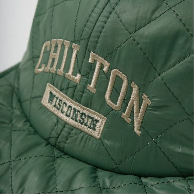 日本 b-ROOM - 學院風絎縫卡車帽(可抽繩調節)-灰 (54cm)