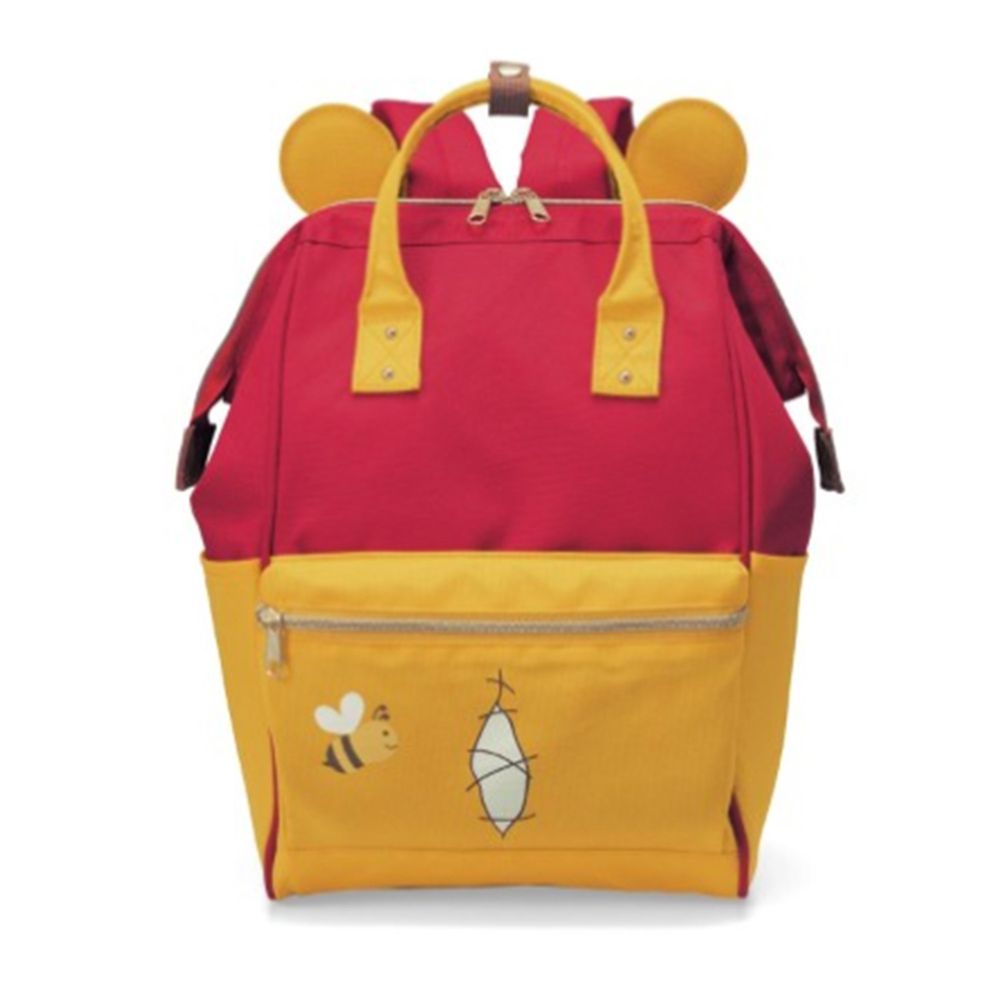 Disney 迪士尼 - 迪士尼造型大口後背包-小熊維尼 (24×35×14cm)