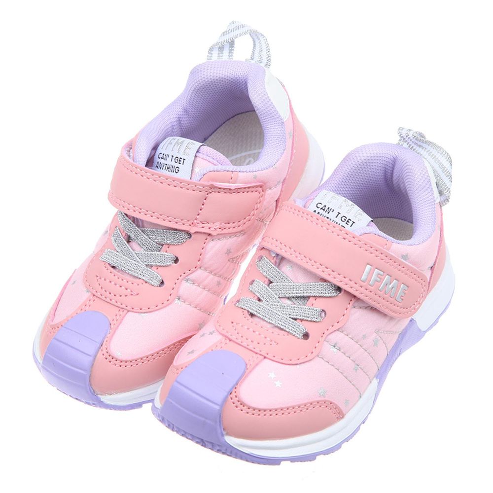 日本IFME - 季節系列粉紫色兒童機能運動鞋-粉紫色