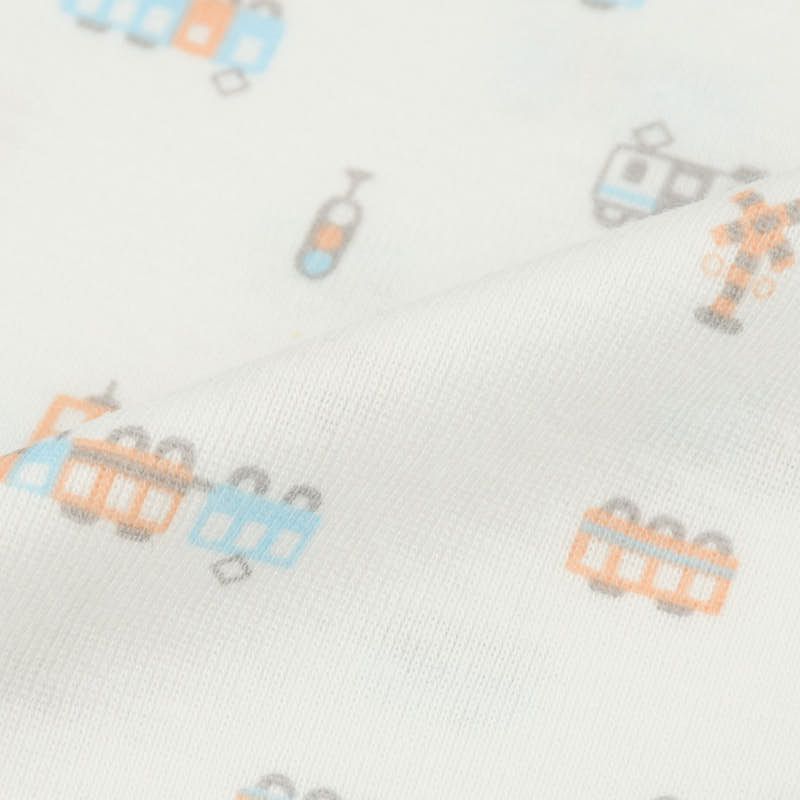 akachan honpo - 速乾寬肩背心-電車-藍色