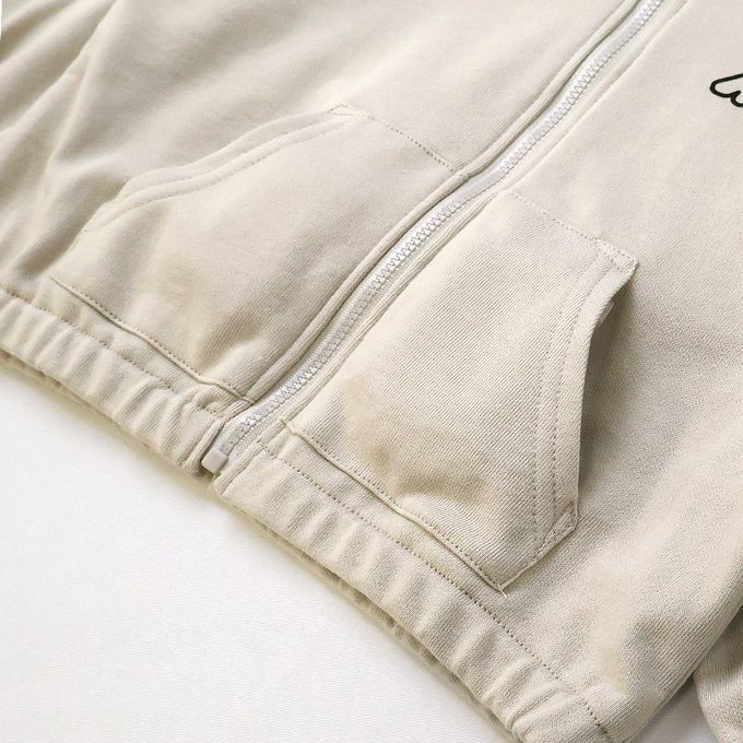 日本 ZOOLAND - 熊熊出遊印花休閒連帽外套-灰