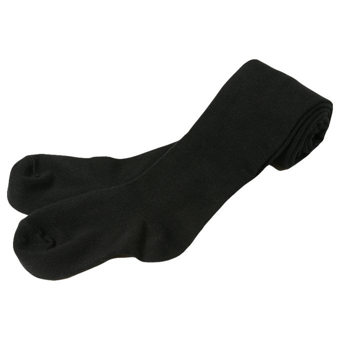 akachan honpo - 有機褲襪 無止滑-黑色