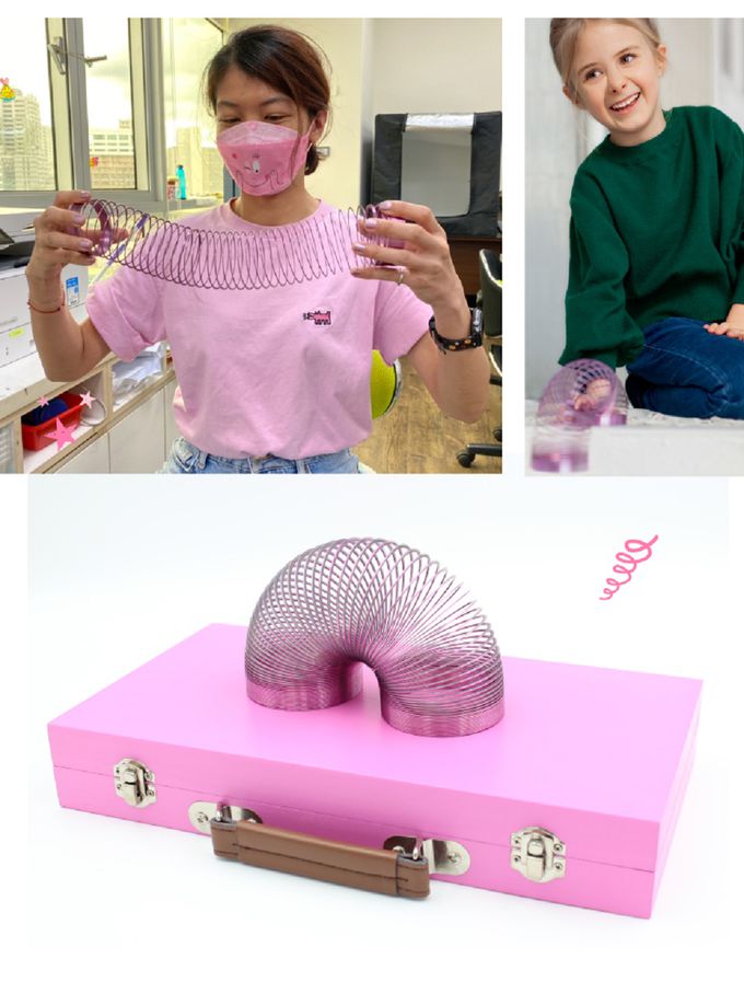 德國 Moses - 小科普-趣味彈簧-粉紅