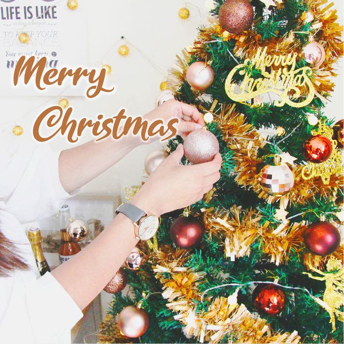 TROMSO - 北歐絕美聖誕樹-布朗玫瑰金 (150cm)