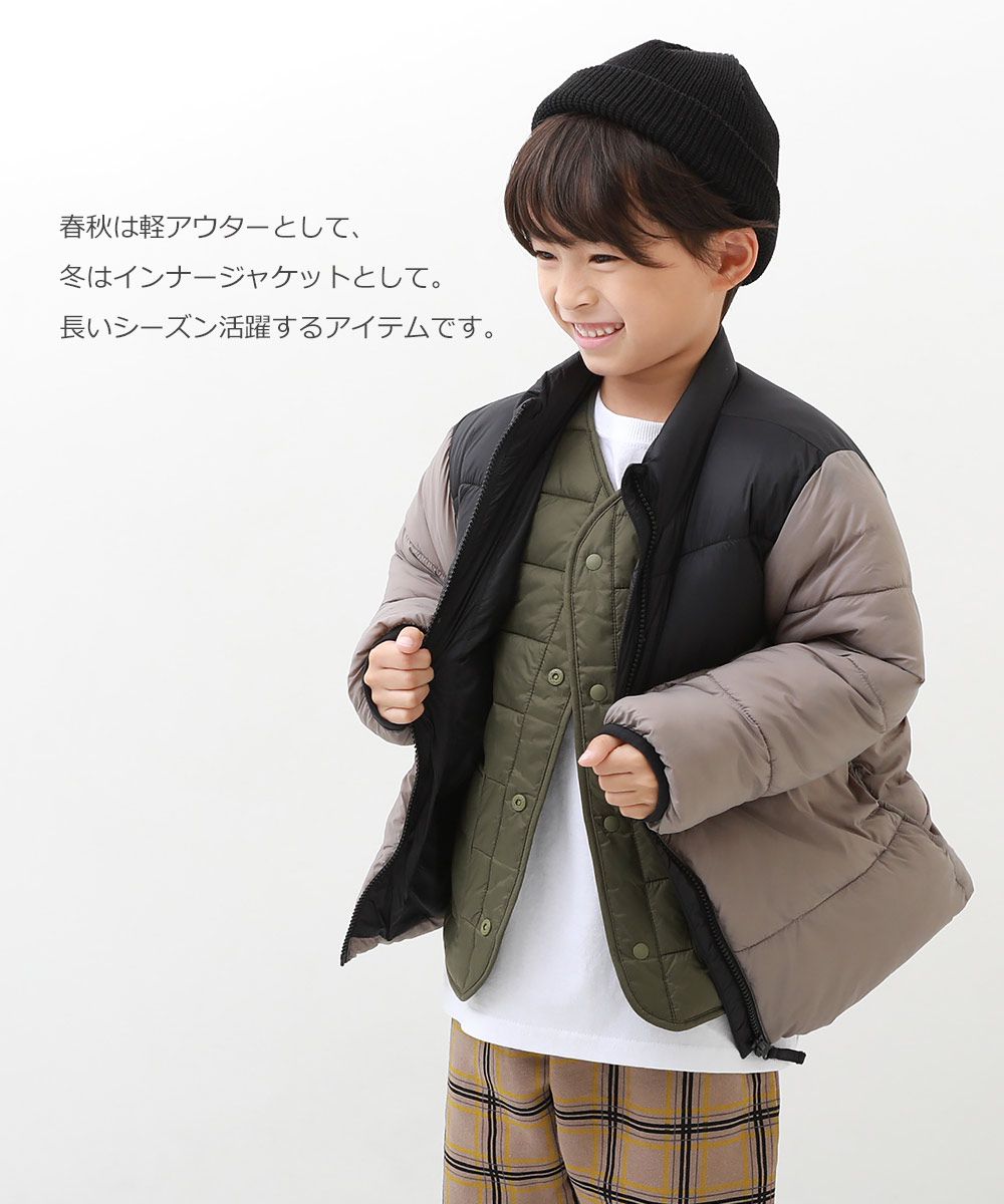 日本 devirock - 輕量防風科技羽絨外套-黑