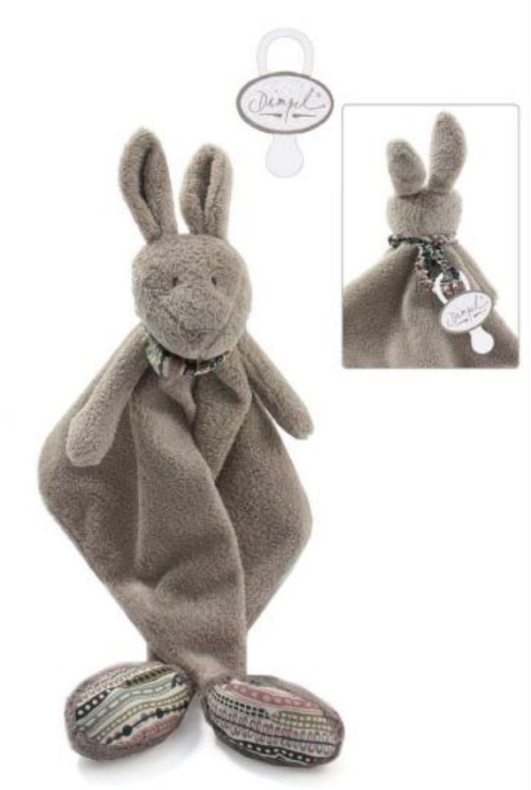 比利時 Dimpel - 澳洲系列-跳跳袋鼠 - 指偶系列 (附奶嘴鍊) (29cm)