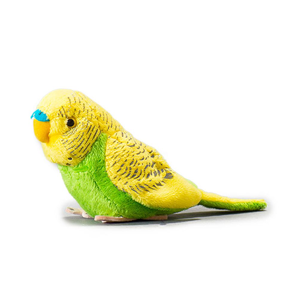 [100+1] SM043 虎皮鸚鵡造型填充玩偶（綠色）