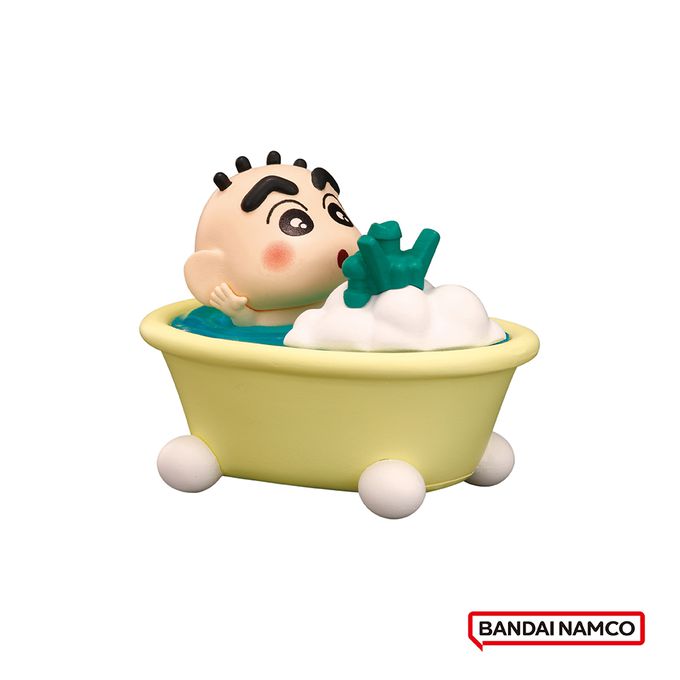 日本 BANDAI - 《BATH FRIENDS》蠟筆小新小BABY公仔入浴劑(限量)-4入組(隨機出貨)