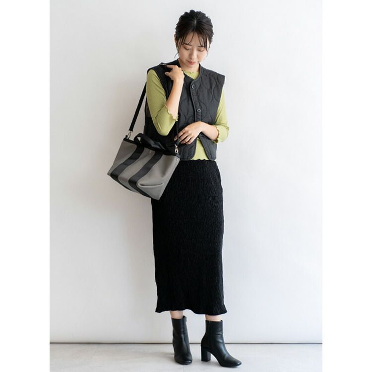 日本代購 - [樂天NO.1] 簡約百搭托特包-淺灰棕 (23x36x19cm)