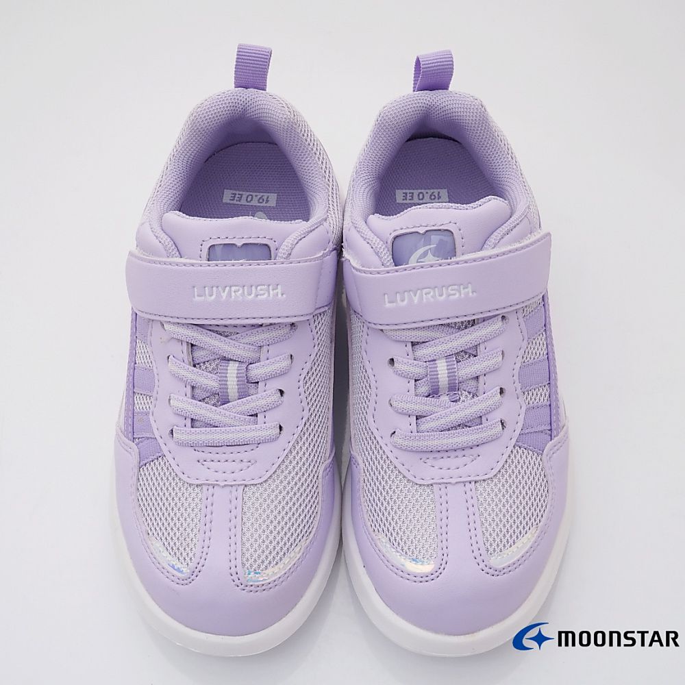 Moonstar日本月星 - 月星機能防水運動鞋(中大童段)-運動鞋-紫