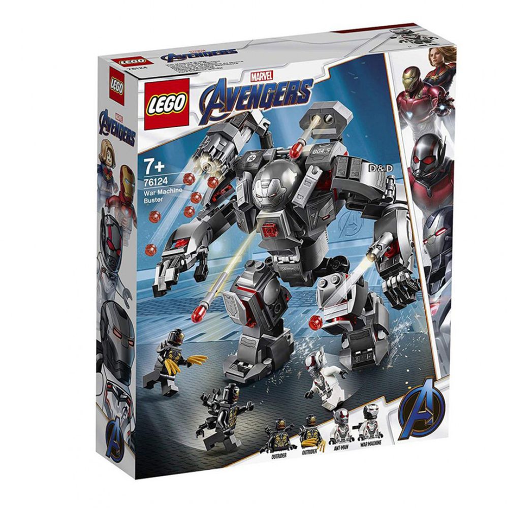 樂高 SUPER HEROES 超級英雄系列 - War Machine Buster 76124-362pcs