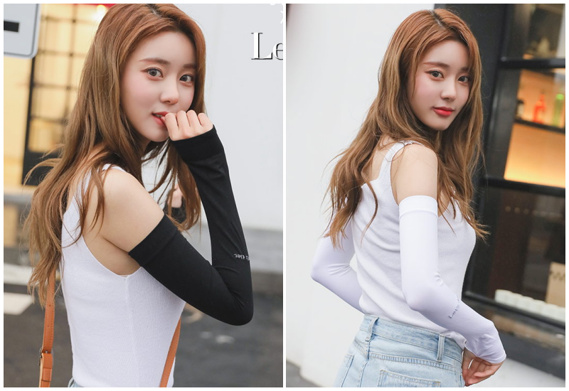 韓國 Let's diet 抗UV 防曬外套 / 冰絲涼感袖套