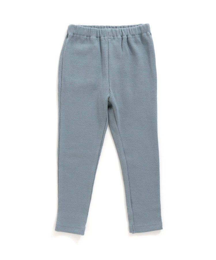 日本 BREEZE - 熱銷款 百搭鬆緊長褲(9分丈)-薄荷綠