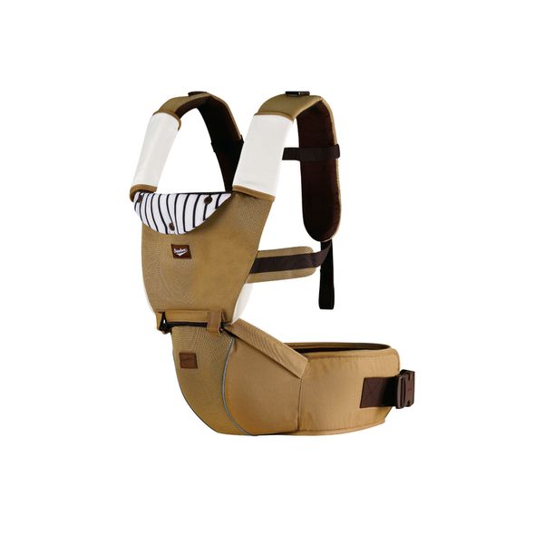 Simba 小獅王辛巴 - CLASSY高級訂製腰凳款式揹巾-咖啡色