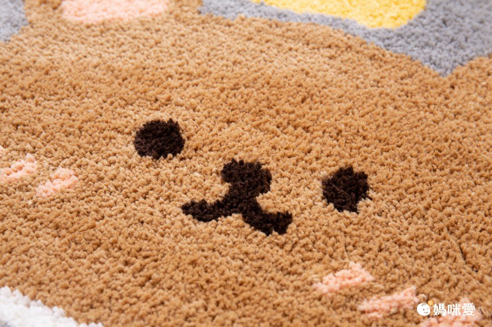 羊羔絨長條形床邊腳踏墊-26英文字母