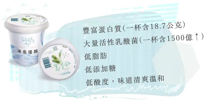 冰島優格特點