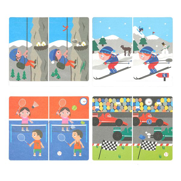 西班牙 APLI - 旅行遊戲卡-叫我找碴王-圖卡30張+鉛筆1支