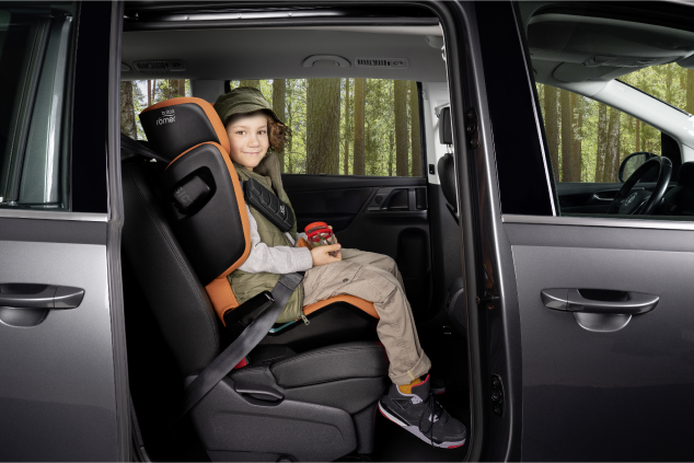 britax römer - 德國原裝3-12歲KIDFIX i-SIZE成長型汽座-月光藍