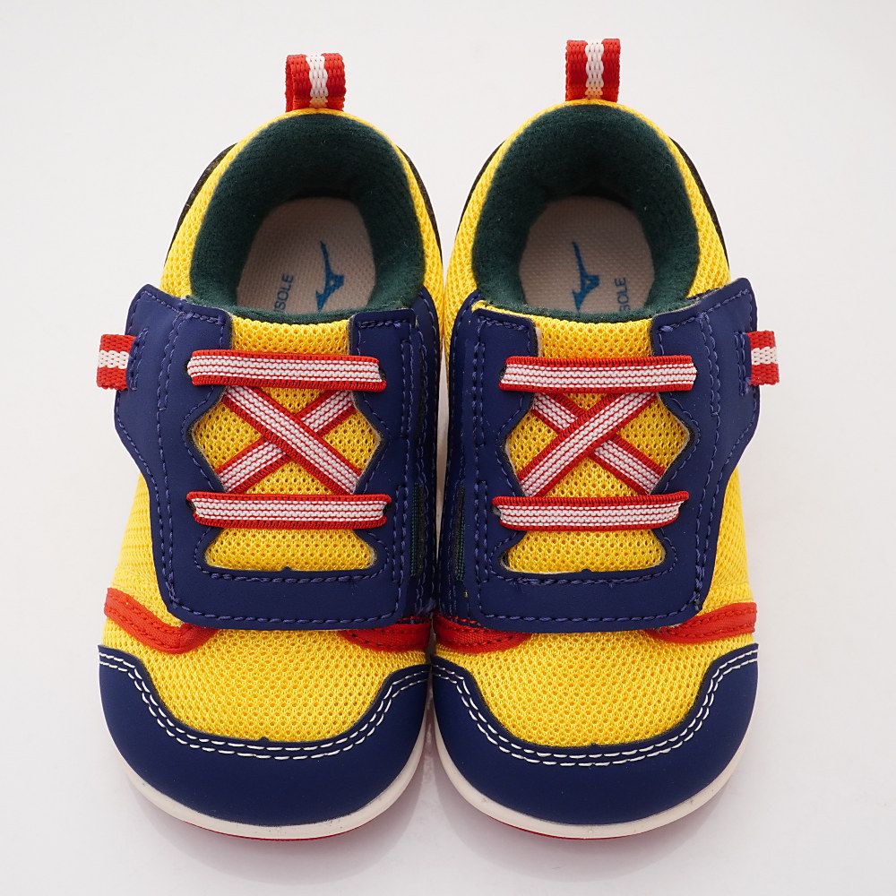 MIZUNO 美津濃 - 運動休閒/慢跑/運動 童鞋款(小童段)-休閒鞋-黃藍紅