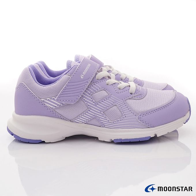 Moonstar日本月星 - 純色運動機能童鞋-AGJ0019紫(中大童)-運動鞋-紫