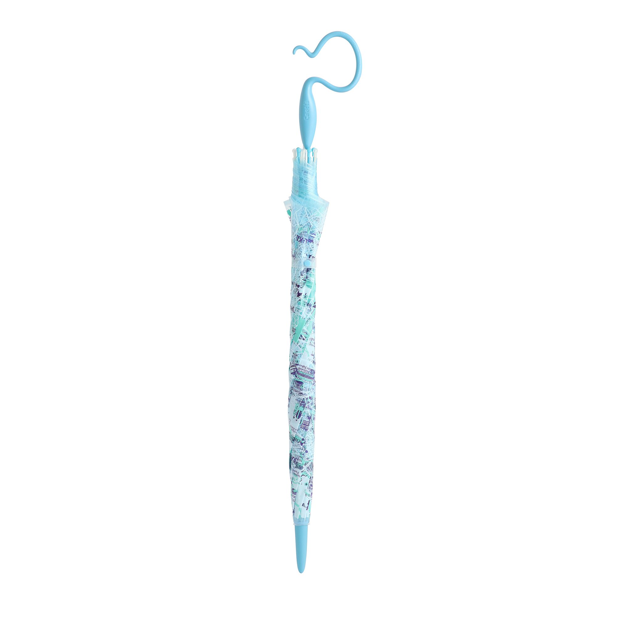 日本Caetla - Evereon可替換式環保輕量傘-東京散策-藍