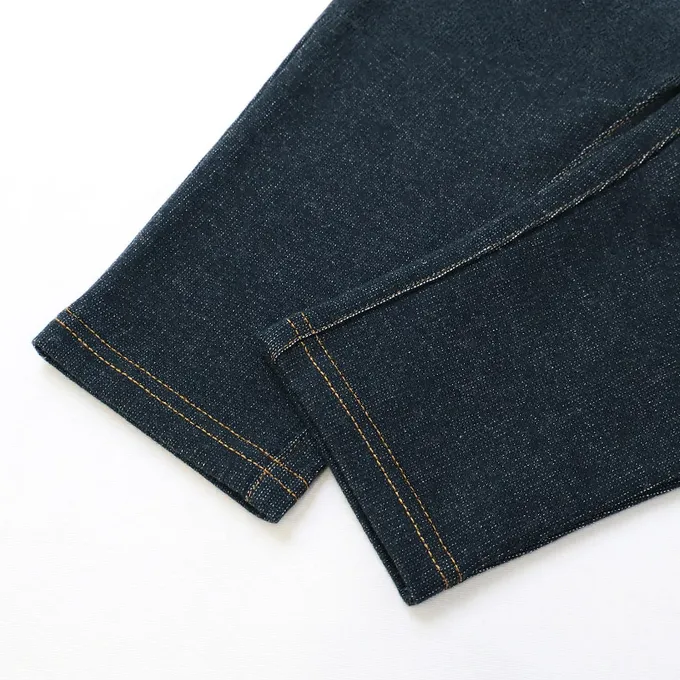 日本 ZOOLAND - 水果樂園 水果屁屁舒適牛仔長褲-香蕉