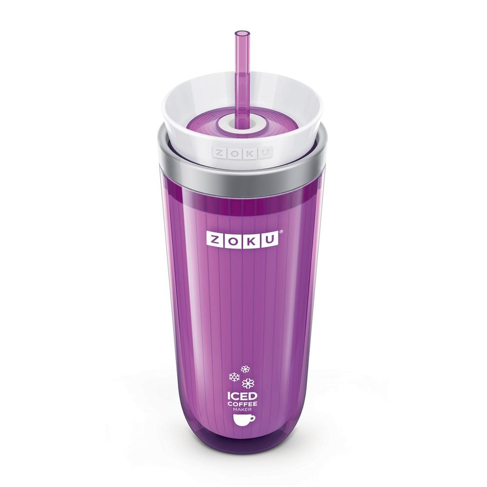 美國 ZOKU - 快速冰飲杯-紫色 (9.2x9.2x21cm)