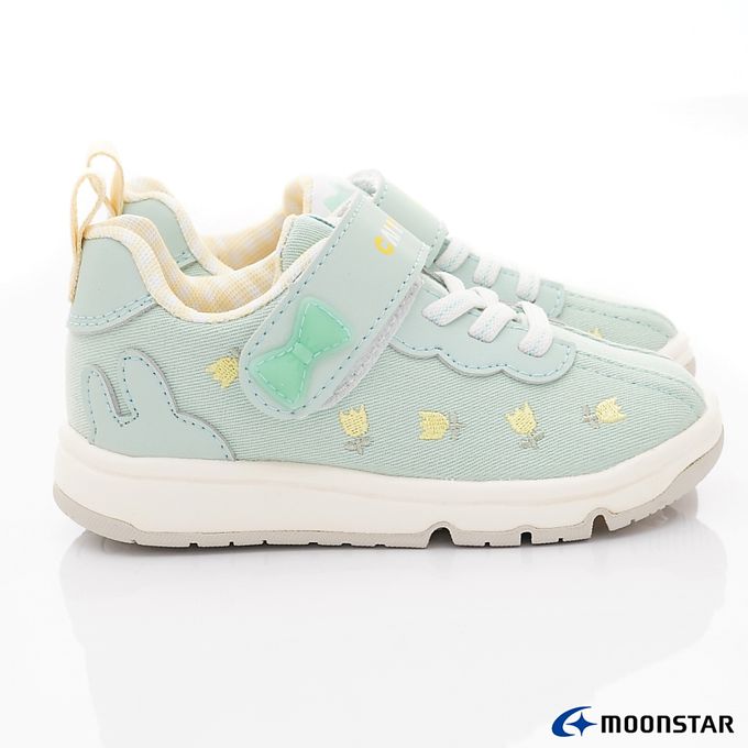 Moonstar日本月星 - 赤子心系列機能童鞋-CRC23327綠(中小童段)-機能運動鞋-綠