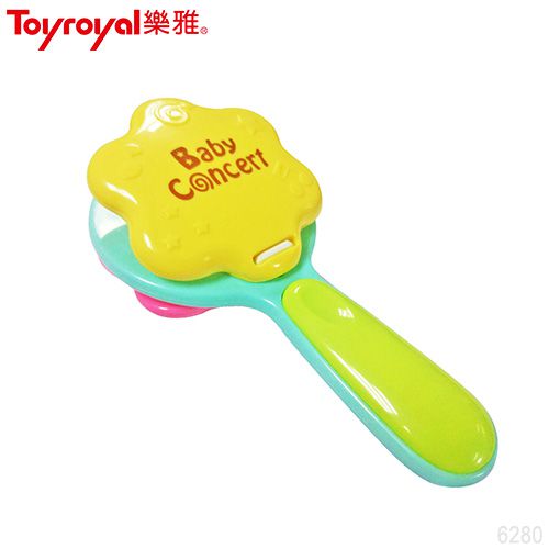 日本樂雅 Toyroyal - 小樂隊歡樂鐵響板(樂器玩具)-三歲以上