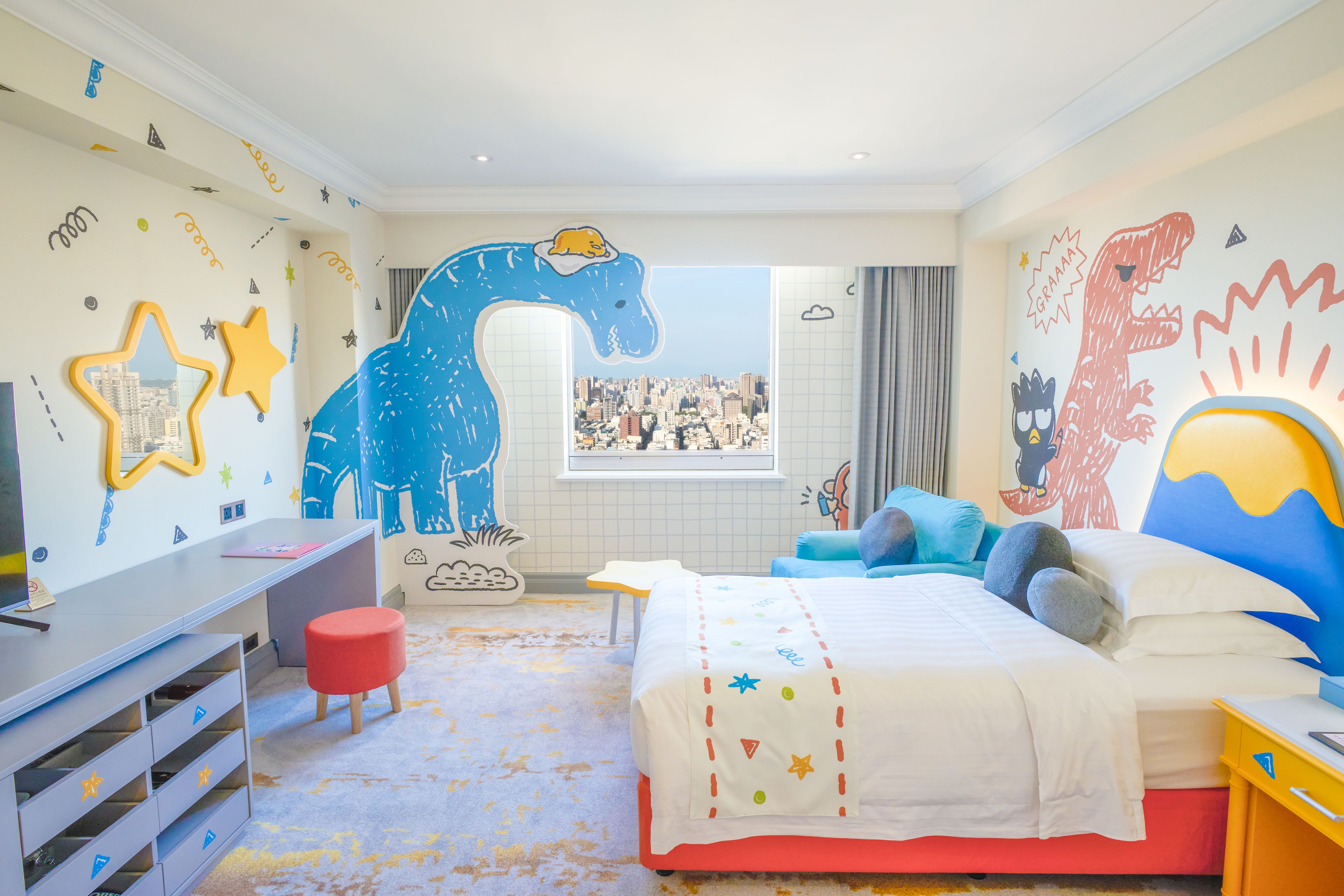 全新三麗鷗主題親子房！【高雄漢來大飯店】夢幻登場