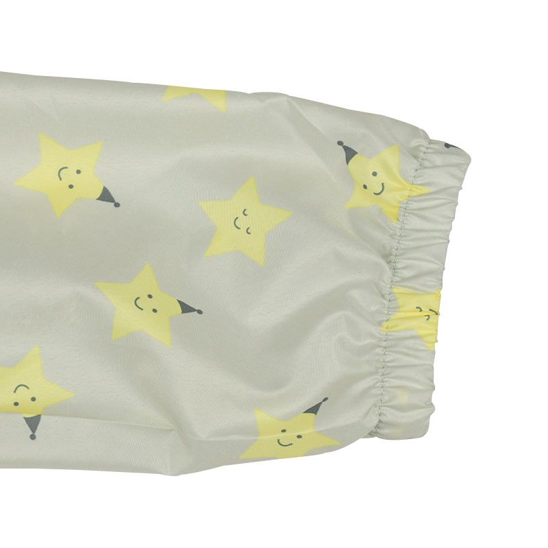 akachan honpo - 強力防潑水雨衣-星星-灰色