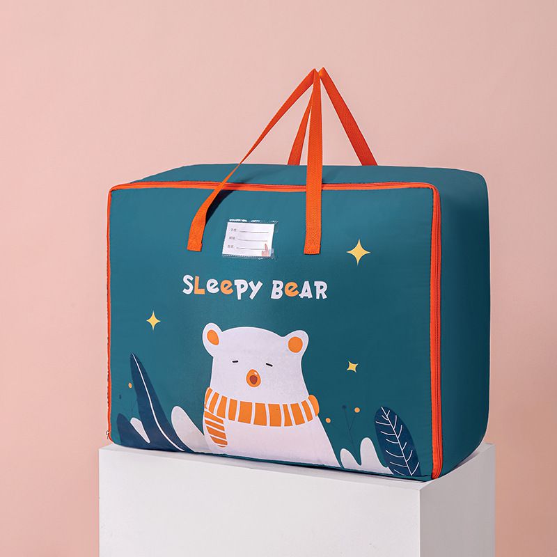 防水棉被收納袋-綿羊-粉色