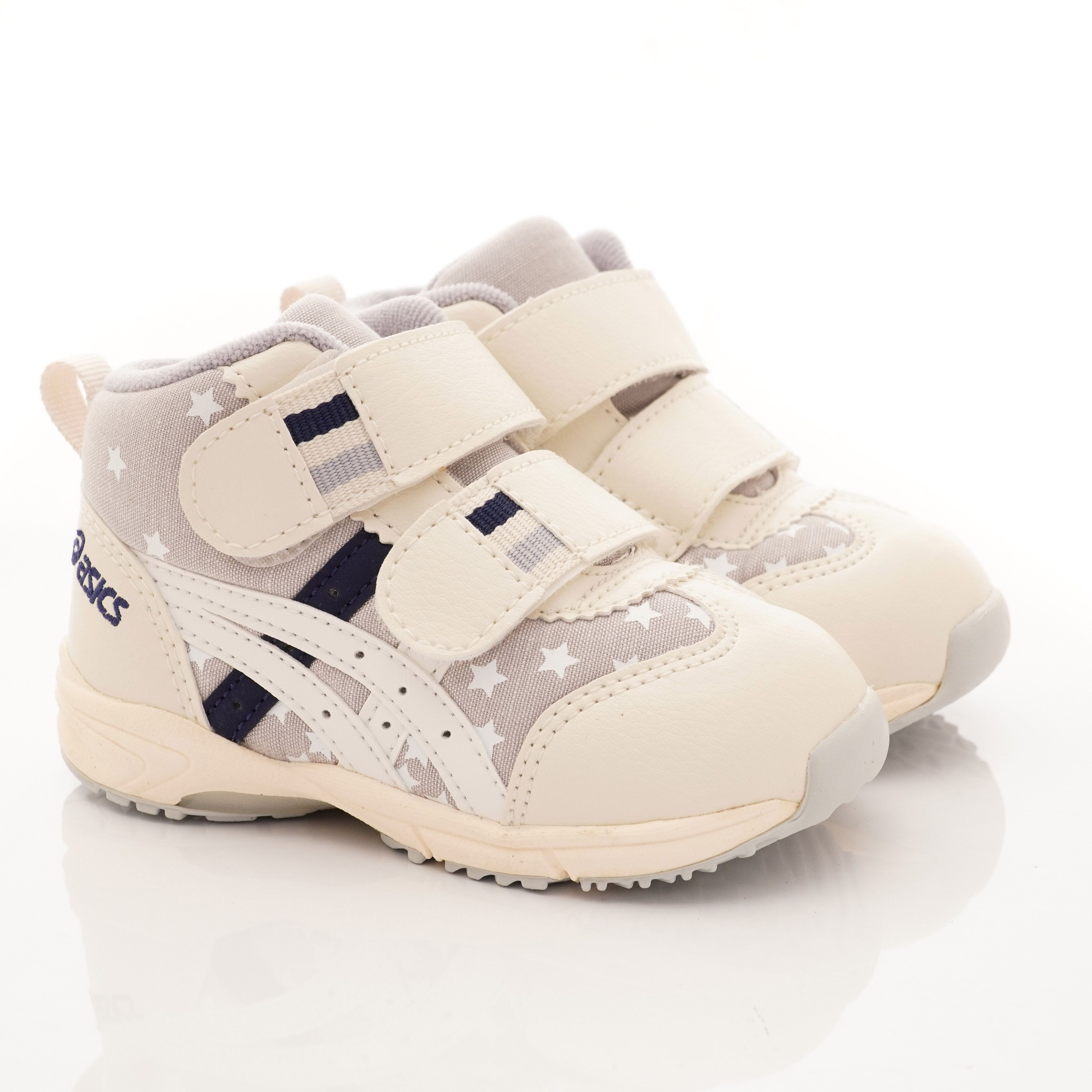 asics 亞瑟士 - 機能童鞋-雙絆帶護踝穩定學步鞋(寶寶段)-卡其