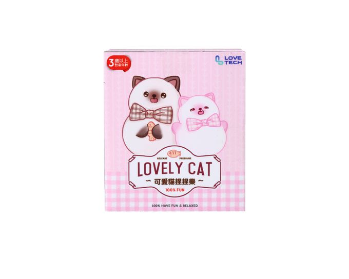KG - 可愛貓捏捏樂-1入(顏色隨機)