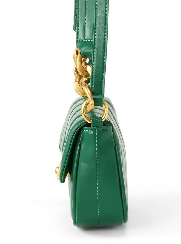 日本 GRL - 2WAY皮質糖果手提小包/腋下包-米杏 (F)