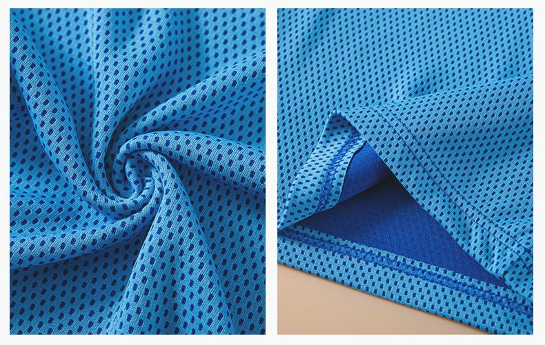 兒童速乾網眼短袖運動套裝-Sport籃球-淺灰色