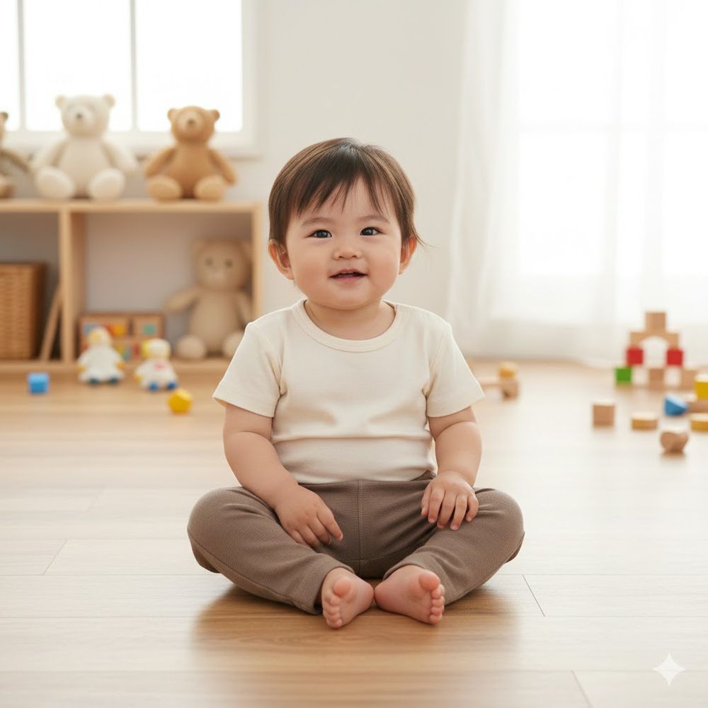 7分經典褲-耐摩擦-咖啡色