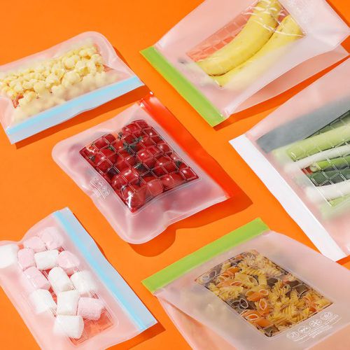 Prepara 食物保鮮密封夾鏈袋-1號袋 (白色夾鏈)-3800ml