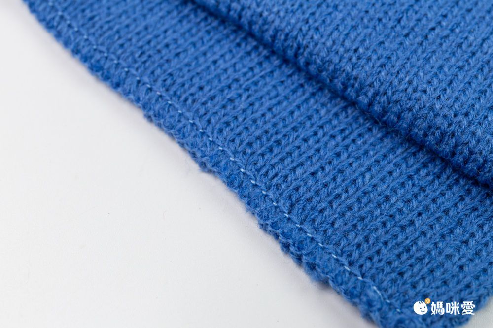 卡通暖暖針織圍巾-卡通人物汪汪隊-阿奇-淺藍色 (120×13cm)