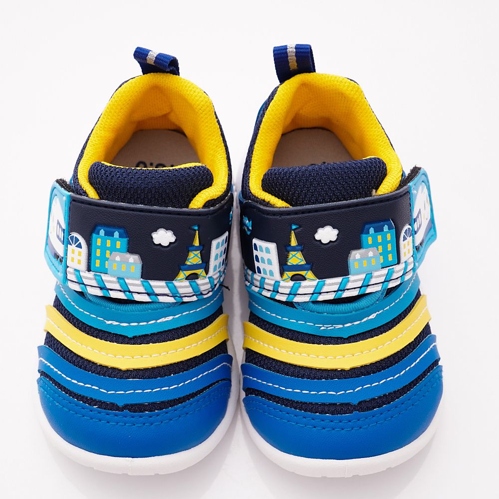 新幹線 - 輕量跳色休閒鞋款(中小童段)-藍