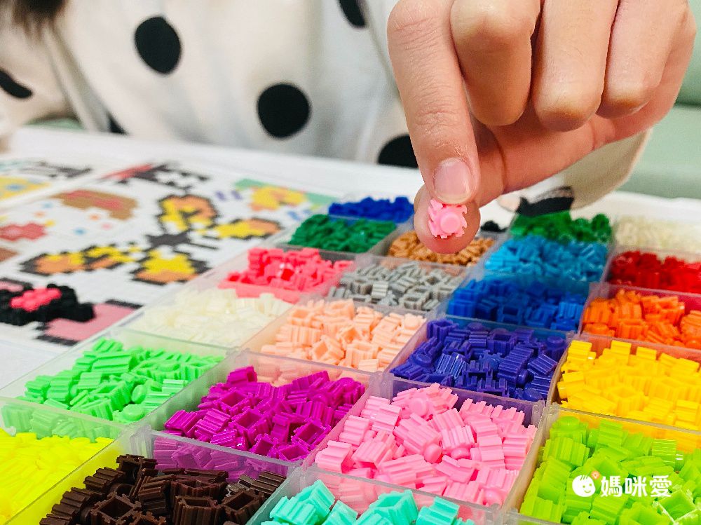 韓國 Color Story - 免燙拼豆-補充包165顆(緋紅/10mm)