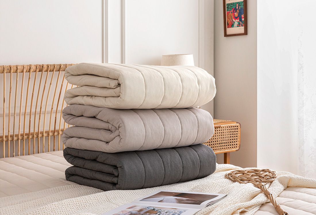 韓國 Maatila - 可水洗M2全方位抗菌防蟎保潔墊/睡墊-燕麥白