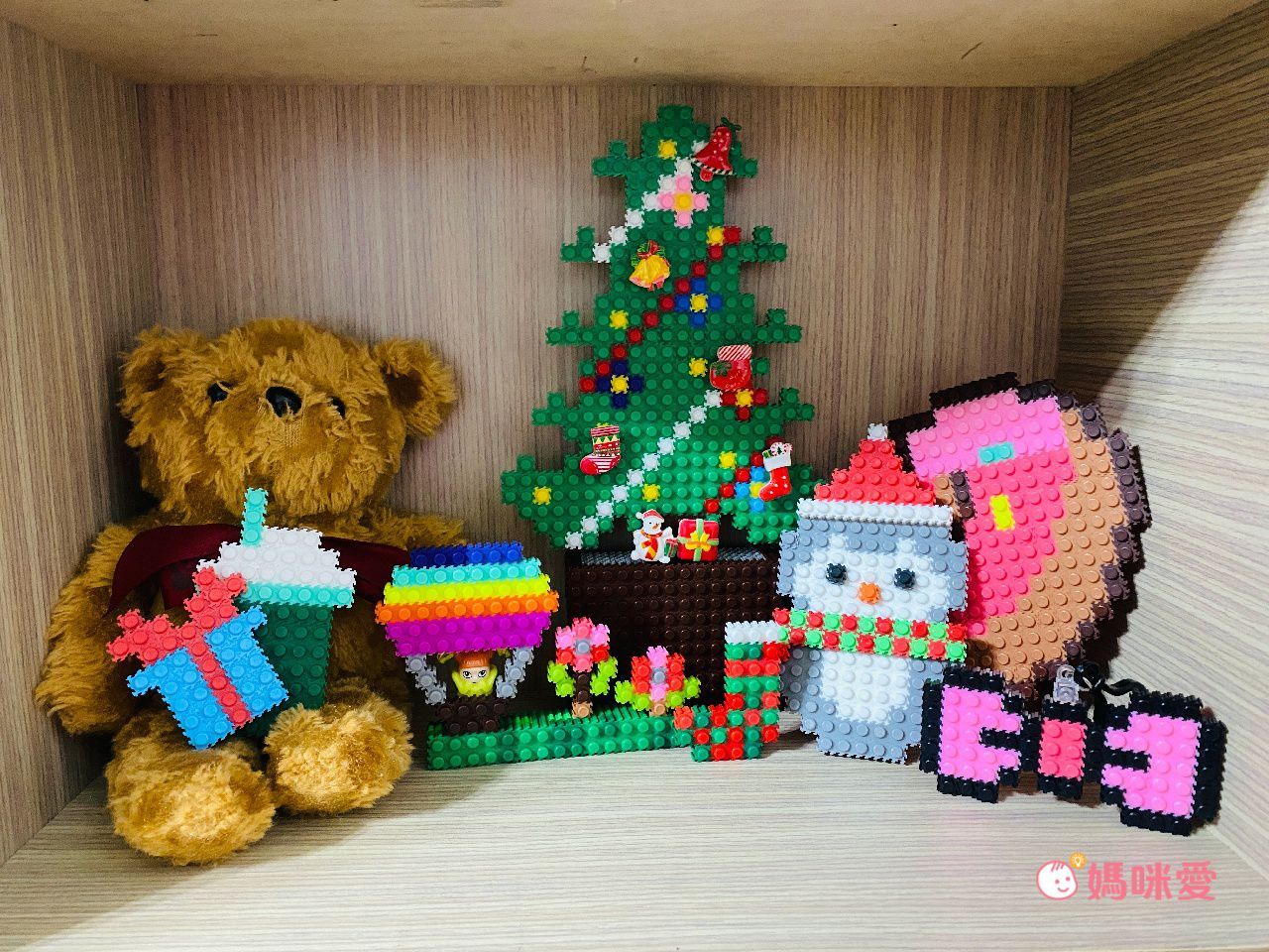 可重複拆卸，玩法多變【韓國Color Story 】免熨燙拼豆