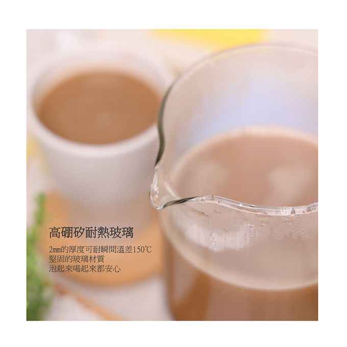 MIYA - 溫控美顏玻璃養生壺/快煮壺-MY-KT222-藕粉色