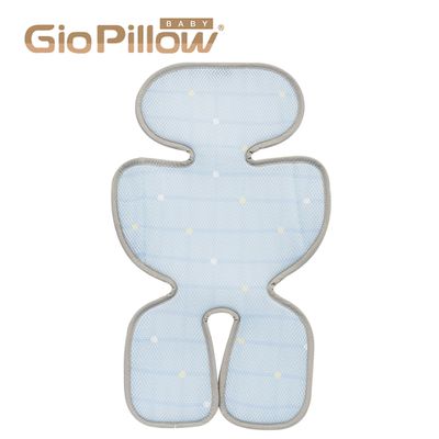 韓國 GIO Pillow - 超透氣推車/汽座座墊-花色款-海洋沙瓦