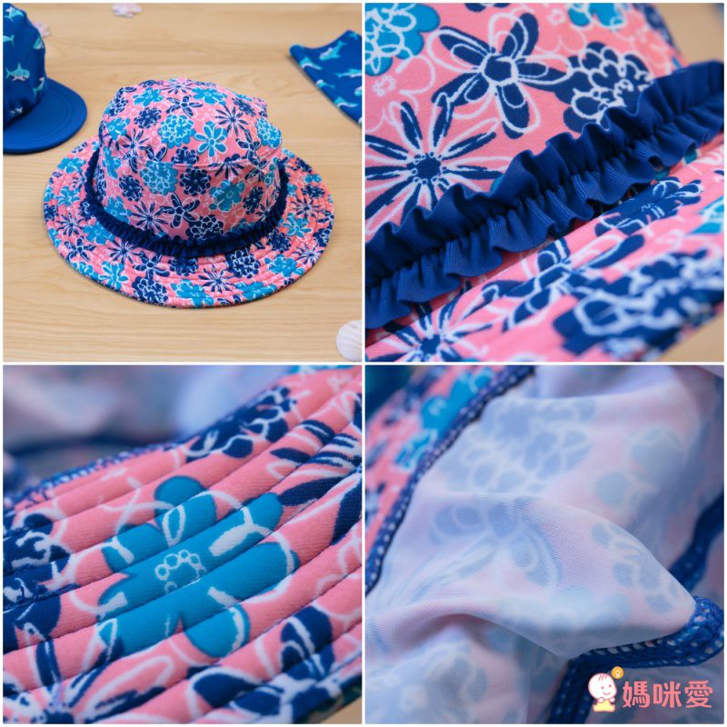 德國Playshoes - 抗UV防曬水陸兩用漁夫帽-鯊魚