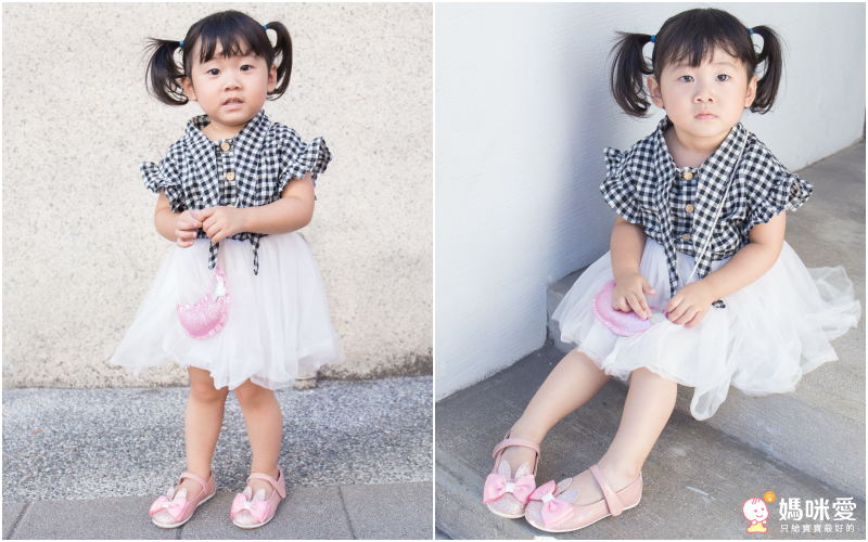 韓國 MAMITREE - 星紗亮皮鞋-典雅粉