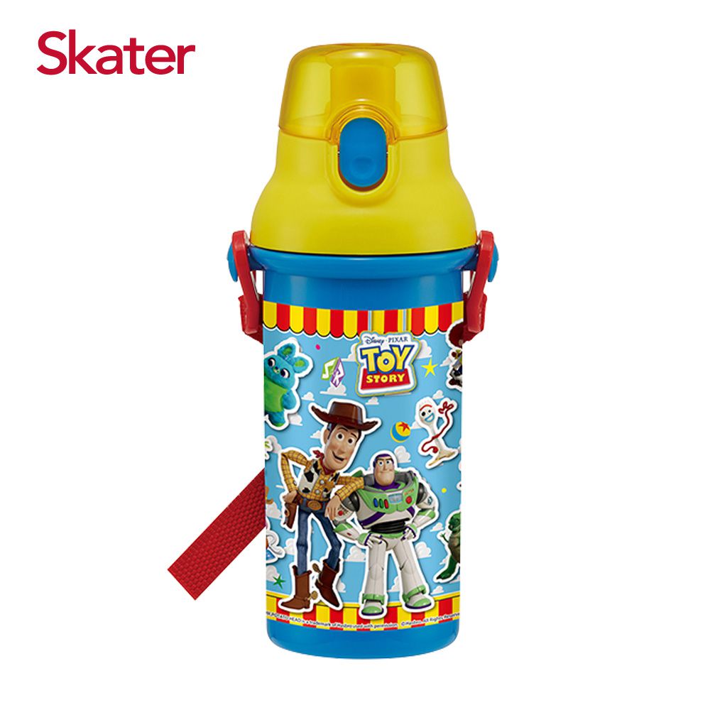 日本 SKATER - 銀離子兒童直飲水壺(480ml)-玩具總動員Joyful